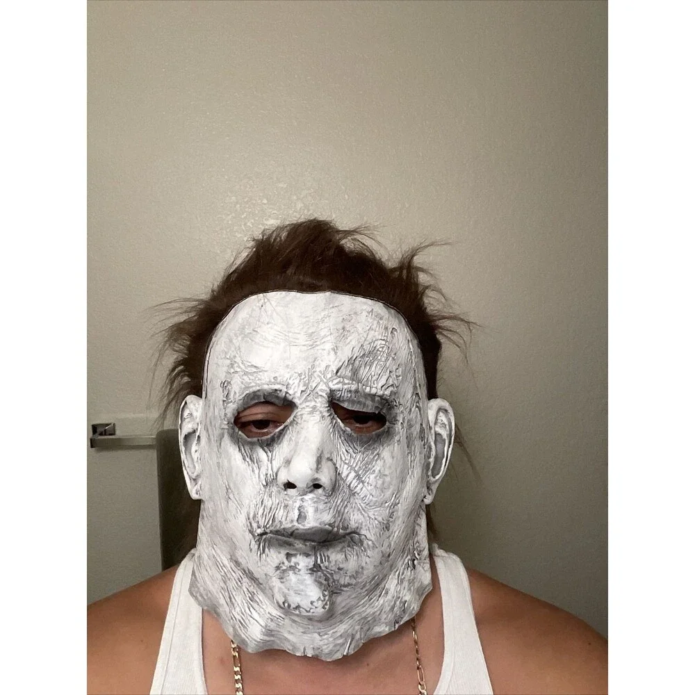 Halloween Mickael Myers  Halloween Mask Jason Myers Mask cosplay latex costume g